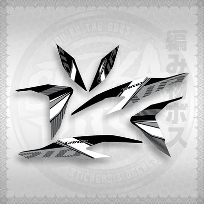 STICKER DECALS for CLICK V2 (CV2VA20MA) By STICKABOSS (SOFIE LAMINATED WATERPROOF)