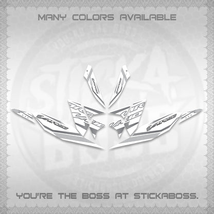 CLICK 125 V4 VARIO DECALS (2026 WHITE EDITION DESIGN) STICKER KITS By STICKABOSS