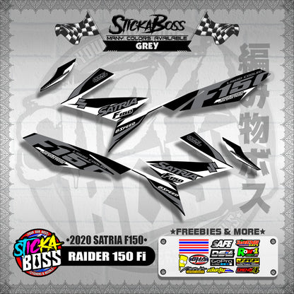 RAIDER 150 Fi DECALS ( 2020 SATRIA F150 )【WITH FREEBIES】