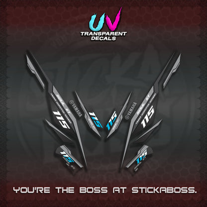 【PREMIUM UV PRINT】TRANSPARENT MIO SOUL I 115 GT INDO DECALS(0002 DESIGN)STICKER DECALS By STICKABOSS