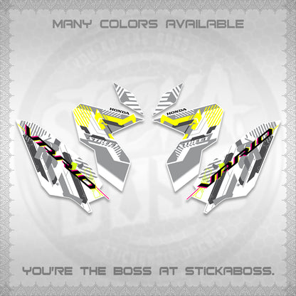 CLICK 125 V3 VARIO FOR WHITE DECALS (2026 STREET STYLE EDITION) STICKER DECALS By STICKABOSS