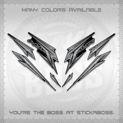 NMAX V2 DECALS (2024 NM 00-A1 STYLE) STICKER DECALS By STICKABOSS