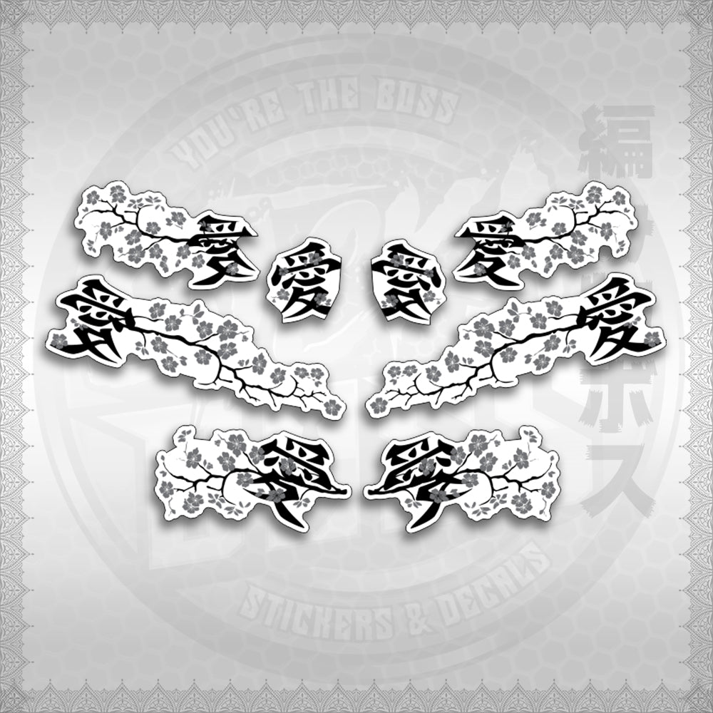 STICKER DECALS for NMAX V2 INDO FOR WHITE (NV2FWSAXFL) By STICKABOSS (SOFIE LAMINATED WATERPROOF)