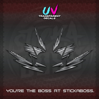 CLICK 125 V4 INDO VARIO UV TRANSPARENT DECALS (2026 VANDOREN STYLE) STICKER DECALS By STICKABOSS