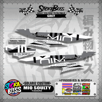 MIO SOULTY DECALS ( SOLARIZ CUSTOM )【WITH FREEBIES】