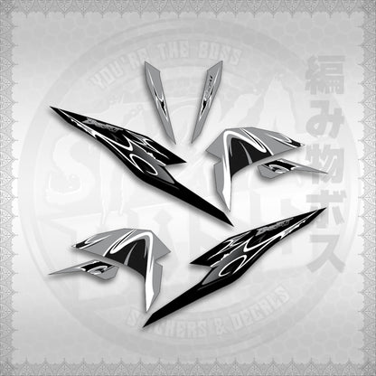 STICKER DECALS for BEAT FI V3 (BV325LENEMOHO) By STICKABOSS (SOFIE LAMINATED WATERPROOF)