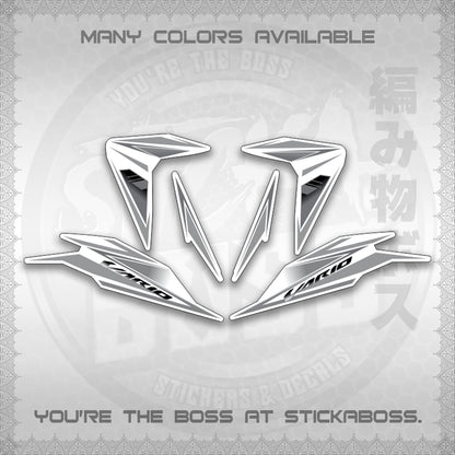 CLICK 125 V3 INDO CONCEPT ( FOR WHITE SLASH BLADE VARIO ) STICKER DECALS By STICKABOSS