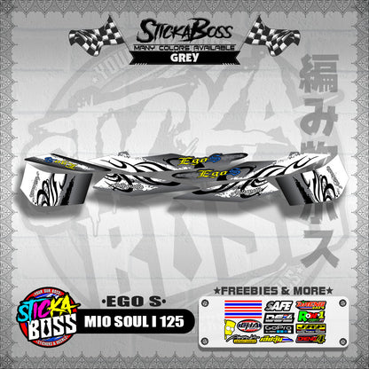 MIO SOUL I 125 DECALS ( EGO S )【WITH FREEBIES】