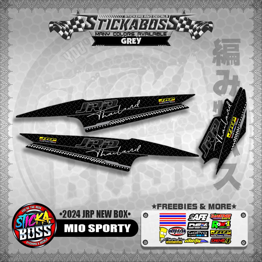 MIO SPORTY STICKER DECALS ( 2024 JRP NEW BOX )【WITH FREEBIES】