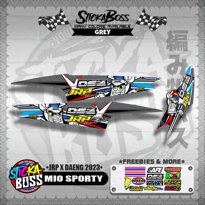 MIO SPORTY DECALS ( DAENG X JRP 2023 )【WITH FREEBIES】