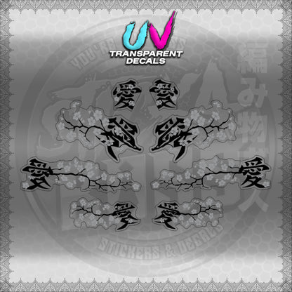 【PREMIUM UV PRINT】TRANSPARENT NMAX V1 INDO (NV1SAXFL)【WITH FREEBIES】
