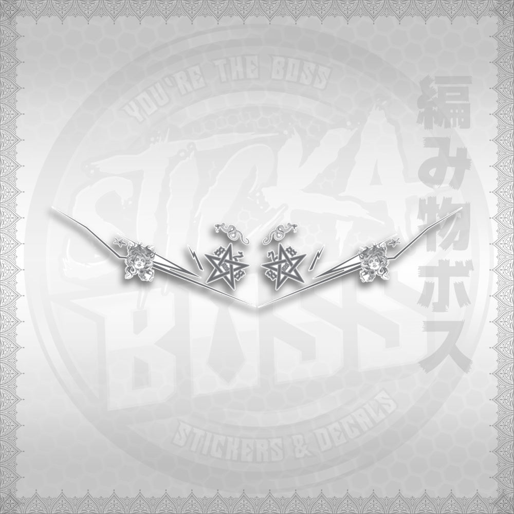 STICKER DECALS for ADV 160 (A160MESN) By STICKABOSS (SOFIE LAMINATED WATERPROOF) (Copy)