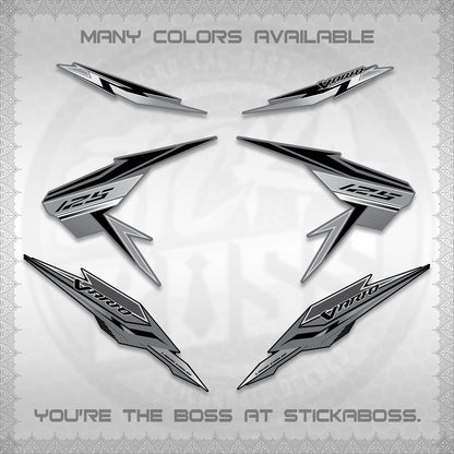 CLICK V2 VARIO DECALS (ATLAS APPOLO) STICKER DECALS By STICKABOSS