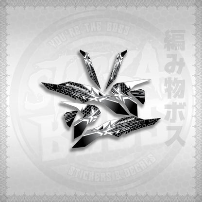 STICKER DECALS for CLICK V3 (CV320VAA3) By STICKABOSS (SOFIE LAMINATED WATERPROOF)