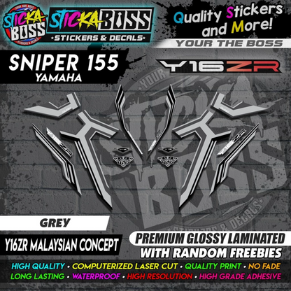 SNIPER 155 STOCK DECALS 【 Y16ZR MALAYSIAN CONCEPT 】