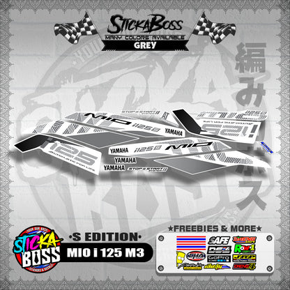 MIO i 125 M3 DECALS ( S EDITION )【WITH FREEBIES】