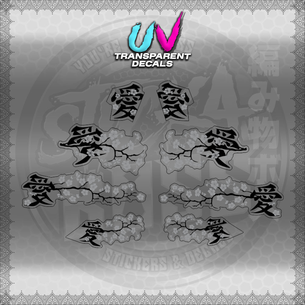 【PREMIUM UV PRINT】TRANSPARENT NMAX V3 TURBO INDO (NV3SAXFLR)【WITH FREEBIES】