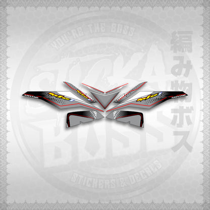 STICKER DECALS for MIO I 125 (MIIMXSODO) By STICKABOSS (SOFIE LAMINATED WATERPROOF)