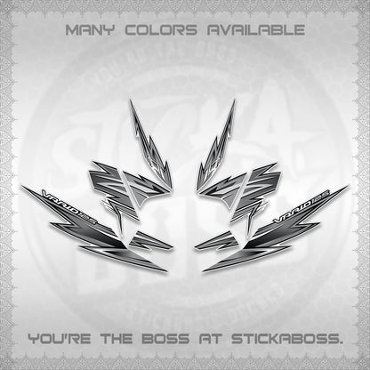 CLICK 125 V4 INDO VARIO FOR WHITE DECALS (2026 VANDOREN STYLE) STICKER DECALS By STICKABOSS