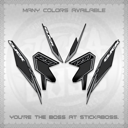 CLICK 125 V3 DECALS (2026 LINE UP DESIGN) STICKER KITS By STICKABOSS