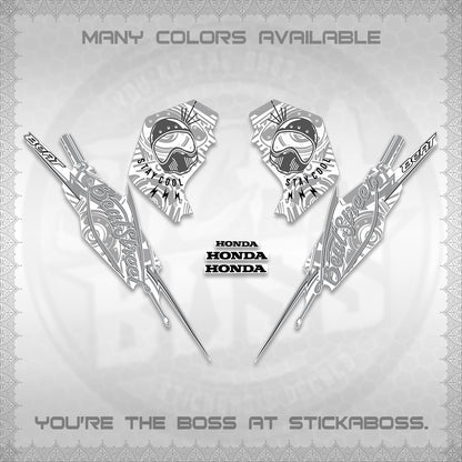 BEAT FI V2 FOR WHITE DECALS (2026 BEATSTREET DESIGN) STICKER KITS BY STICKABOSS