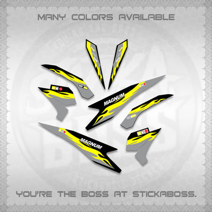 BEAT Fi V3 INDO DECALS (TAMIYA MAGNUM) STICKER DECALS By STICKABOSS