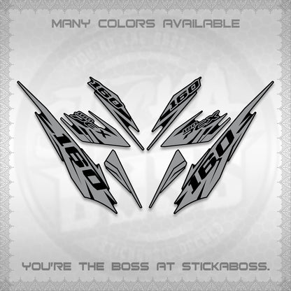 PCX 150 160 INDO DECALS (2026 NEW 08 DESIGN) STICKER DECALS By STICKABOSS