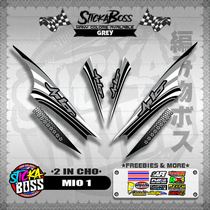 MIO 1 DECALS ( 2 IN CHO )【WITH FREEBIES】