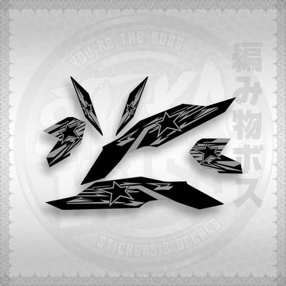 STICKER DECALS for CLICK V3 (CV3VRSTST) By STICKABOSS (SOFIE LAMINATED WATERPROOF)
