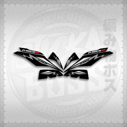 STICKER DECALS for MIO I 125 M3 INDO (MIIMOA4) By STICKABOSS (SOFIE LAMINATED WATERPROOF)