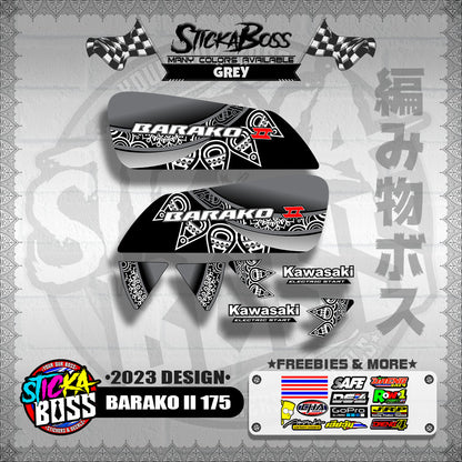 BARAKO ll 175 DECALS ( 2023 DESIGN )【WITH FREEBIES】
