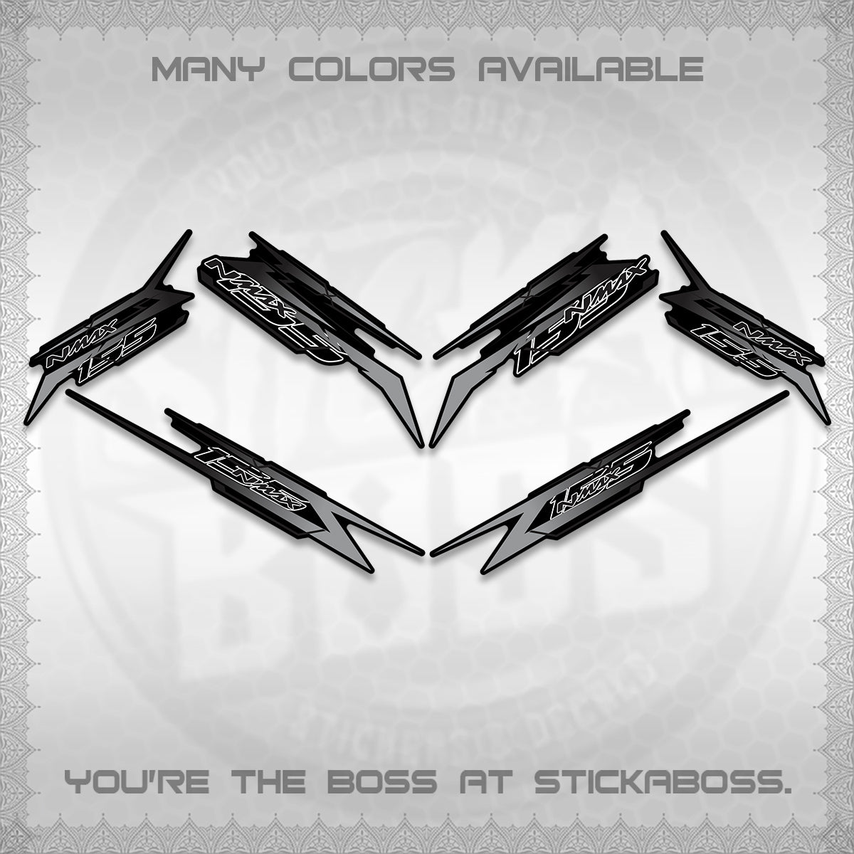 NMAX V2 MALAY-INDO DECALS (2026 MIO3 NEW DESIGN) STICKER DECALS BY STICKABOSS (Copy)