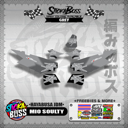 MIO SOULTY DECALS ( HAYABUSA JDM )【WITH FREEBIES】