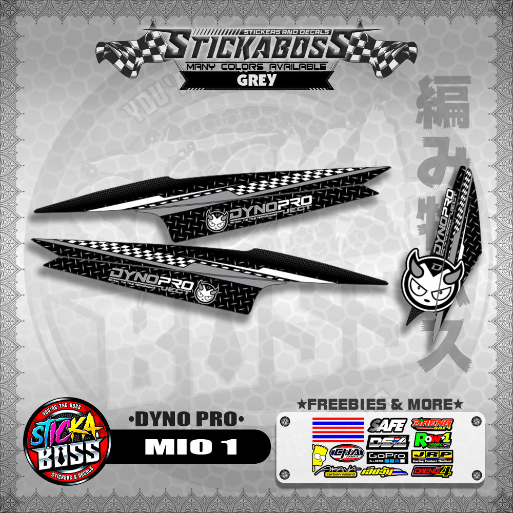 MIO 1 STICKER DECALS ( DYNO PRO )【WITH FREEBIES】