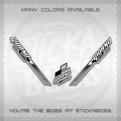 GIORNO DECALS (2026 RACING CAR  PATTERN)STICKER DECALS BY STICKABOSS