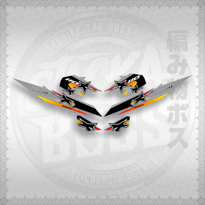 BEAT Fi V2 INDO CONCEPT ( TERBARU MOTIF ) STICKER DECALS By STICKABOSS