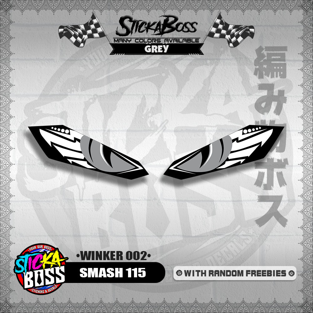 SMASH 115 (WINKER 002) TRANSPARENT【WITH FREEBIES】