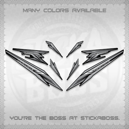 CLICK 160 VARIO DECAL(2026 SHARP 00-A1 DESIGN)STICKER DECALS By STICKABOSS