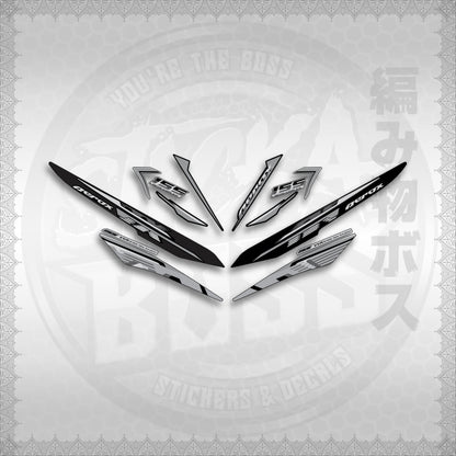 STICKER DECALS for AEROX 155 V1 (NESPGR) By STICKABOSS (SOFIE LAMINATED WATERPROOF)