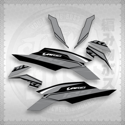 CLICK 125 V3 MALAY / INDO CONCEPT (CV3SLSTRA30) By STICKABOSS (SOFIE LAMINATED WATERPROOF)