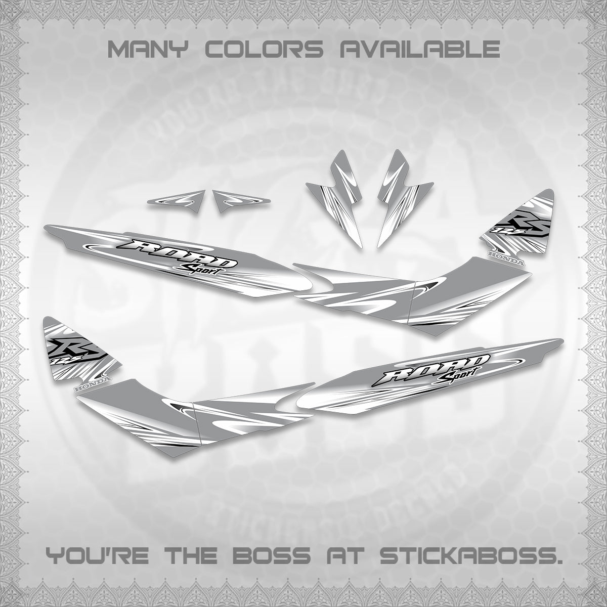 RS 125 CARB DECALS (2026 NEW DESIGN)STICKER DECALS By STICKABOSS