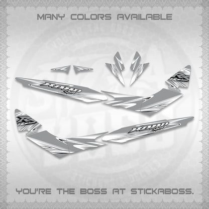 RS 125 CARB DECALS (2026 NEW DESIGN)STICKER DECALS By STICKABOSS