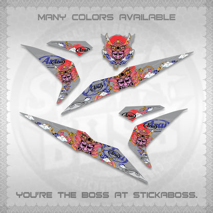 BEAT FI V2 INDO DECALS (2026 NEW SAMURAI MOTIF) STICKER KITS BY STICKABOSS