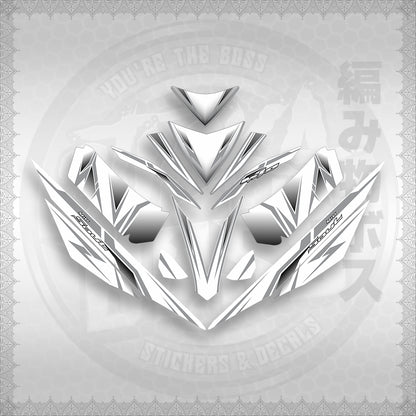 STICKER DECALS for MIO 4 (MIRGADEFOWH) By STICKABOSS (SOFIE LAMINATED WATERPROOF)