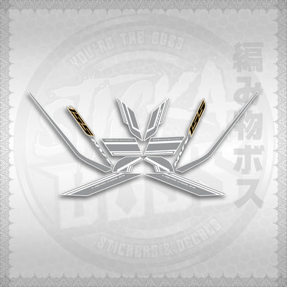 STICKER DECALS for AEROX 155 V2 MALAYSIAN FOR WHITE (AV2NVSCO) By STICKABOSS (SOFIE LAMINATED)