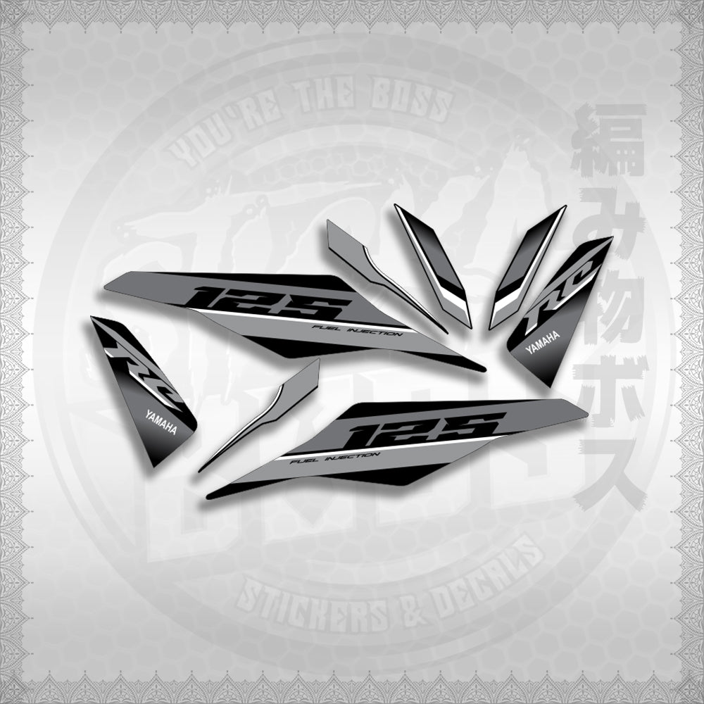 MIO I 125 M3 DASH RC EDITION STICKER DECALS By STICKABOSS (SOFIE LAMINATED WATERPROOF)