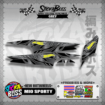MIO SPORTY DECALS ( NEW HOTWHEELS )【WITH FREEBIES】