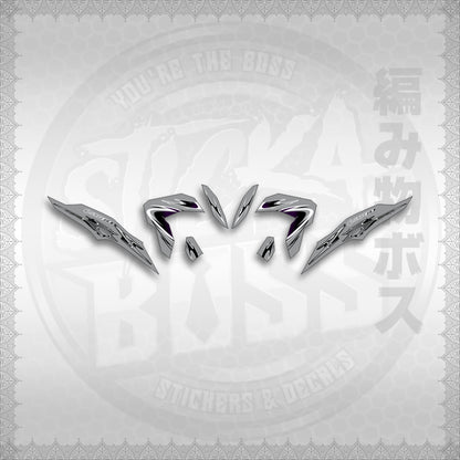 STICKER DECALS for CLICK 125 V3 (CV325LENEMOHO) By STICKABOSS (SOFIE LAMINATED WATERPROOF)