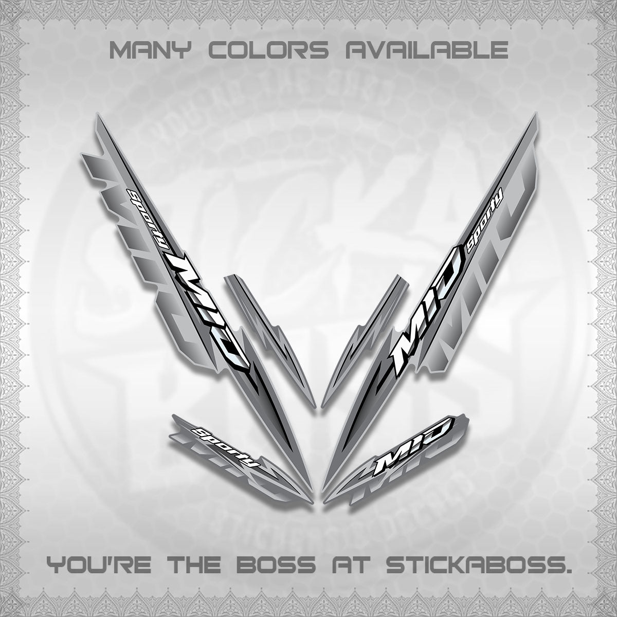 MIO 1 STRIPING DECALS (2026 MS 952) STICKER DECALS By STICKABOSS