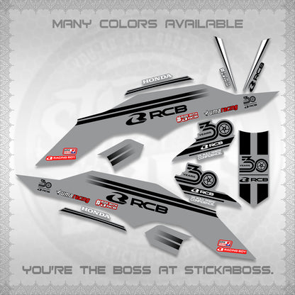 CLICK 125 V3 DECALS (2026 30TH ANNIVERSARY RACING DESIGN) STICKER DECALS By STICKABOSS